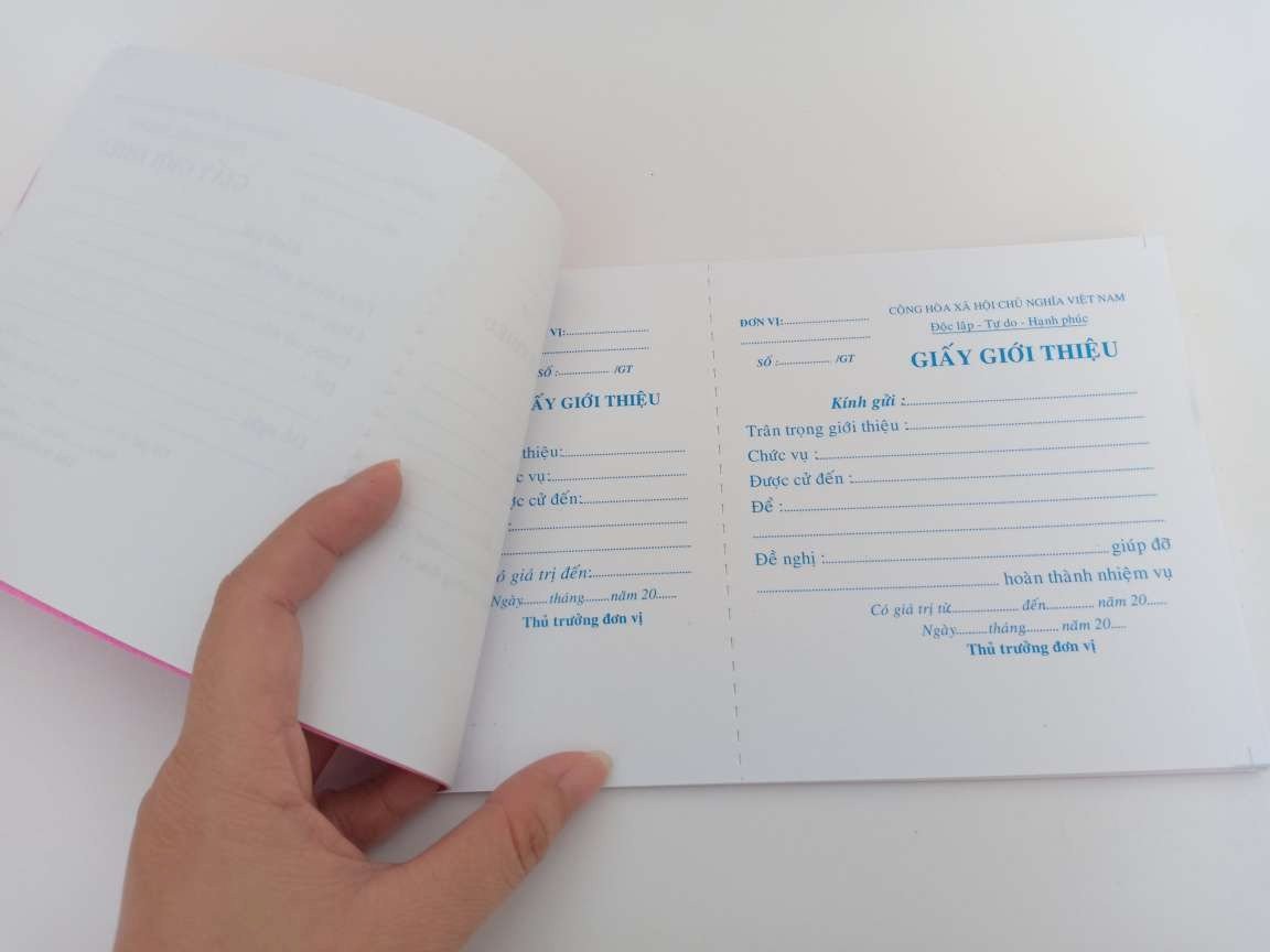 In giấy giới thiệu - in offset giá rẻ TPHCM