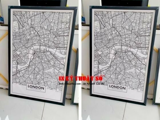 In bản đồ Việt Nam khổ lớn theo yêu cầu tại xưởng in Việt Nam Printing