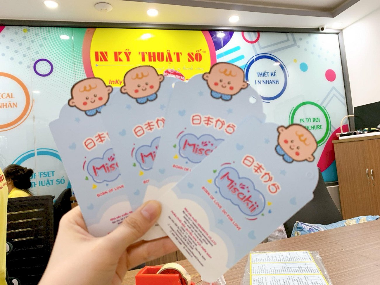 In tag sản phẩm, tag giá sản phẩm tại xưởng Việt Nam Printing