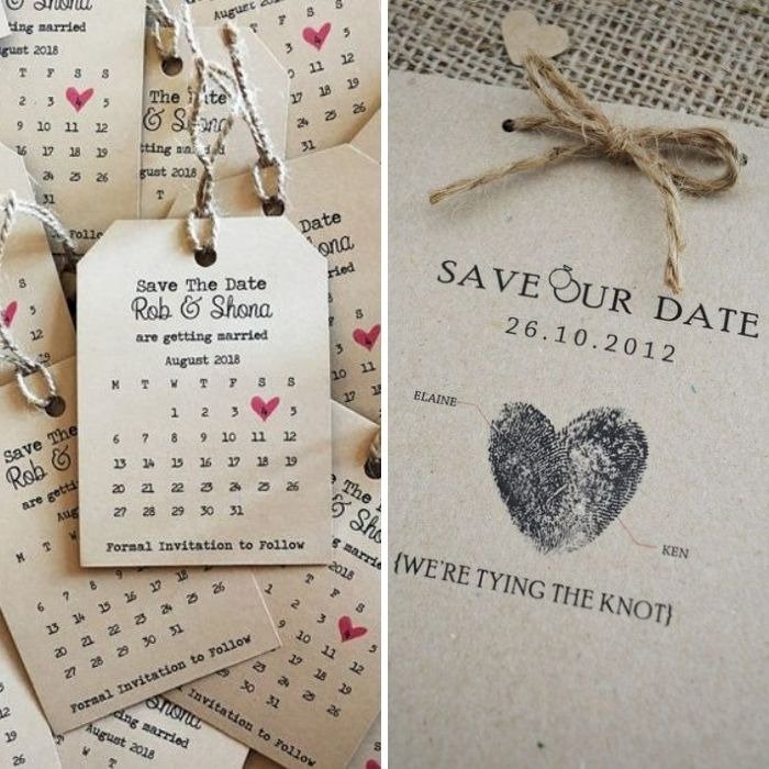 Đặt in thiệp cảm ơn đám cưới, Save The Day trên Việt Nam Printing