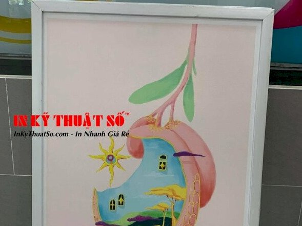 In tranh siêu thực - tranh siêu tưởng - tranh treo tường trên Việt Nam Printing