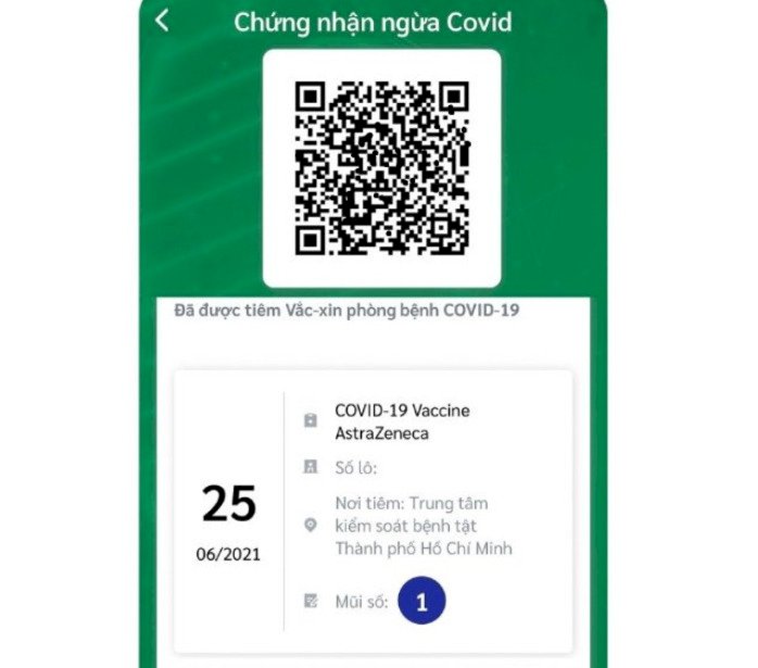 Dịch vụ in mã QR chứa thông tin tiêm chủng ra thẻ nhựa tại Việt Nam Printing