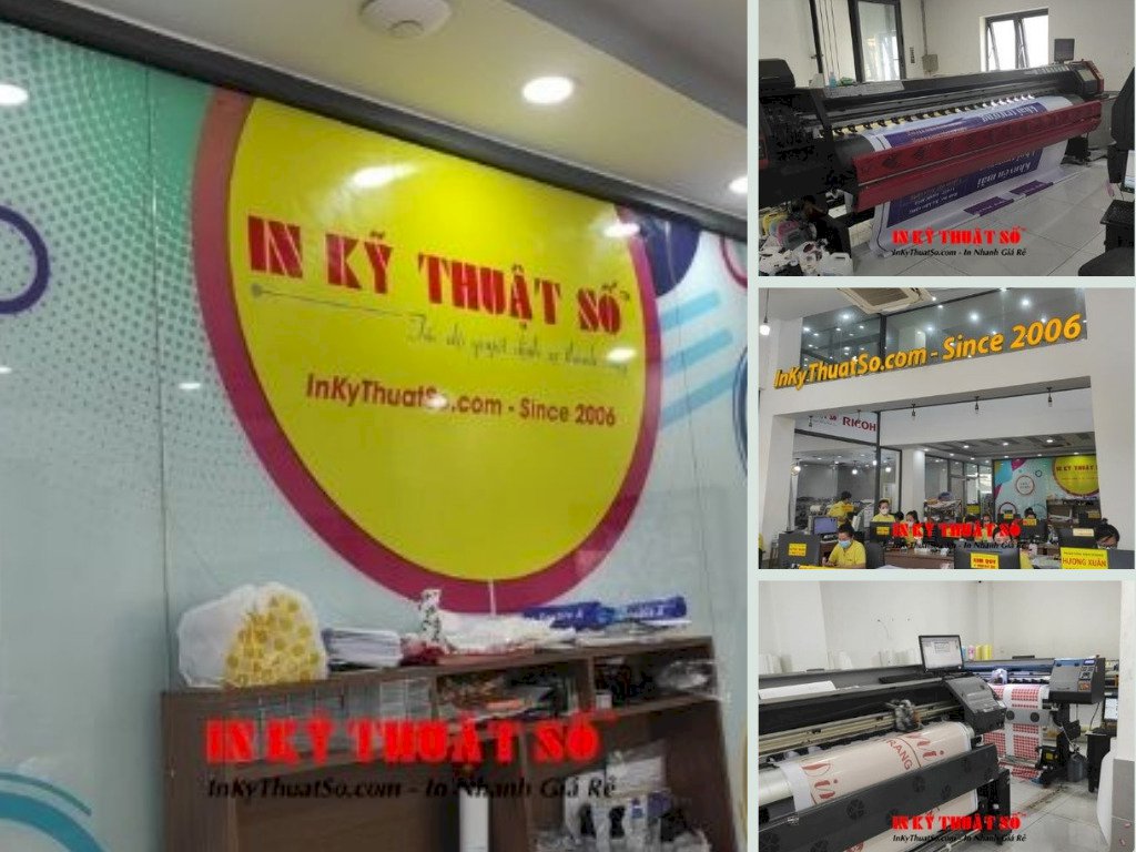 Top 10 công ty in decal dán kính tổng hợp bởi Việt Nam Printing