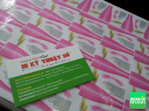 Thiết kế tem nhãn mỹ phẩm online