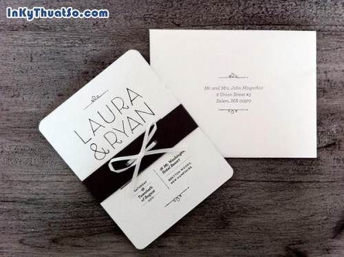 In thiệp cưới bằng giấy gì?