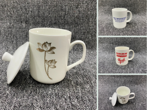 Xưởng in ca sứ, cốc sứ, ly sứ Bát Tràng, Minh Long, ca sứ nhập khẩu từ TPHCM