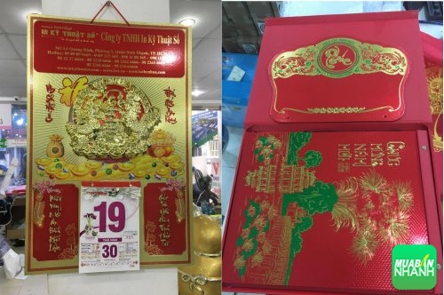 Nghệ thuật in lịch theo phong cách printing - Tư vấn kích thước lịch bloc