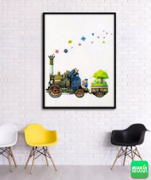 Mẹo biến phòng khách độc đáo hơn nhờ tranh treo tường hiện đại