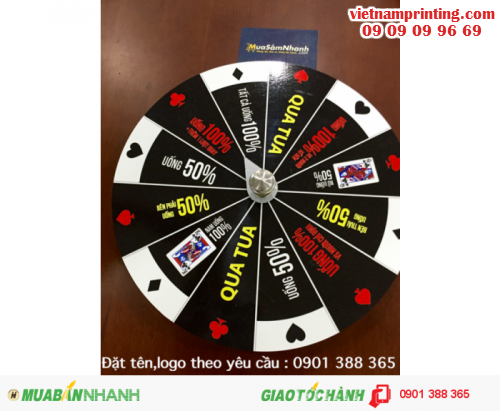 Vòng quay vui, vòng quay sát phạt.Giá lẻ 110k, giá sỉ liên hệ rẻ bất ngờ.Mã:TA-VQ3