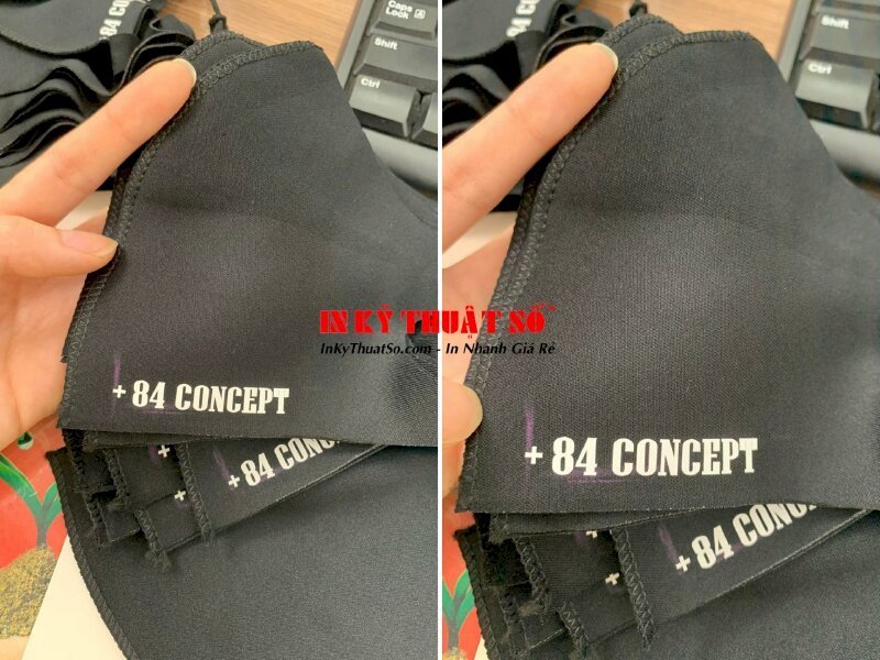 In khẩu trang theo yêu cầu, in logo lên khẩu trang tại Việt Nam Printing